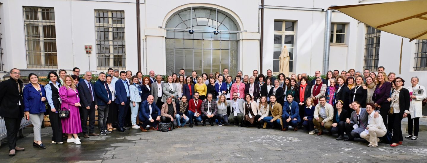 Gruppenfoto bei der ETF-Konferenz